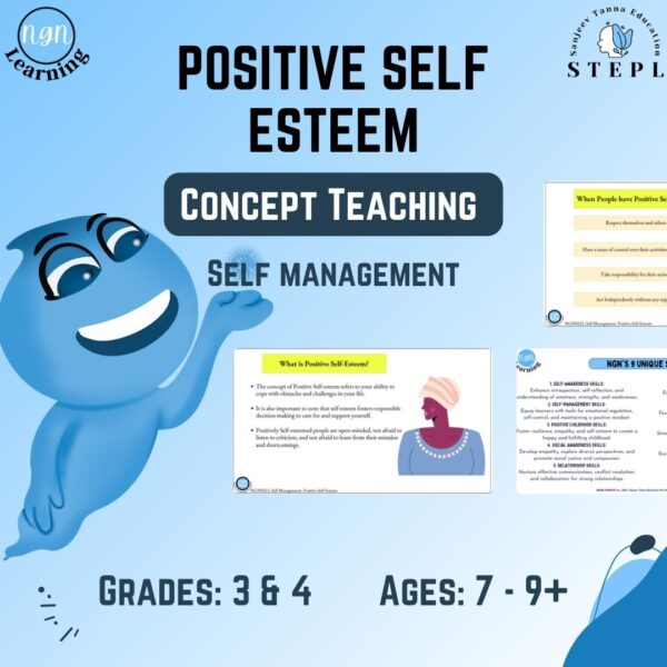 Positive Self Esteem Concept Teaching