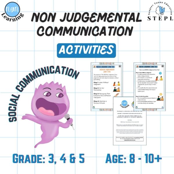 Non Judgemental Communication Activities