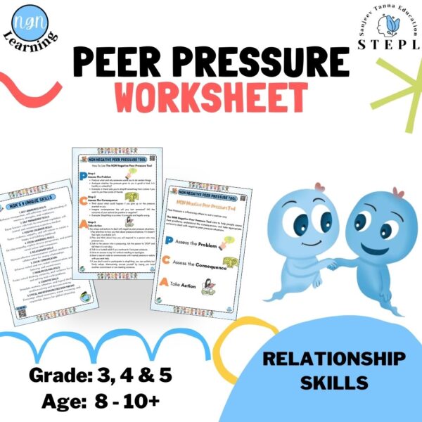 Peer Pressure Worksheet
