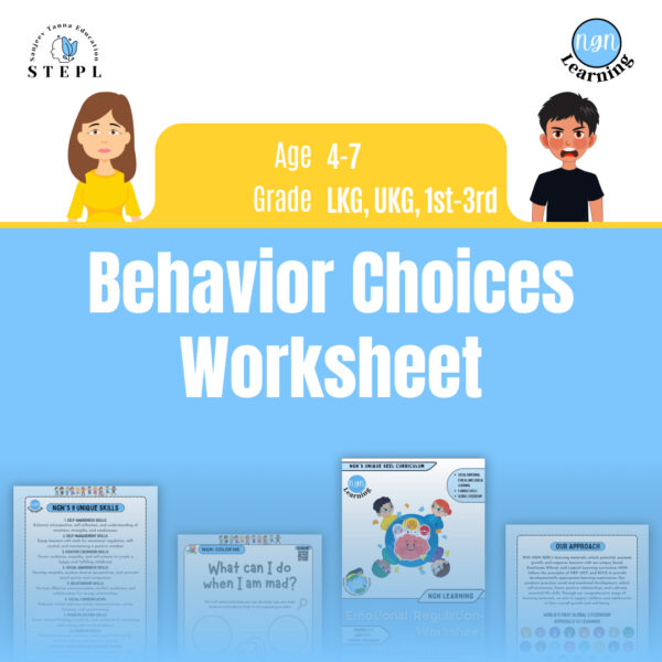 NGN Learning’s Behavior Choices Worksheet