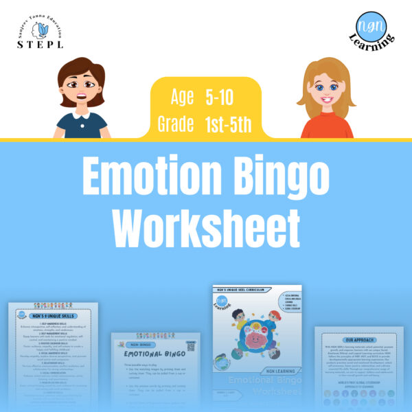 NGN Learning’s Emotion Bingo Worksheet