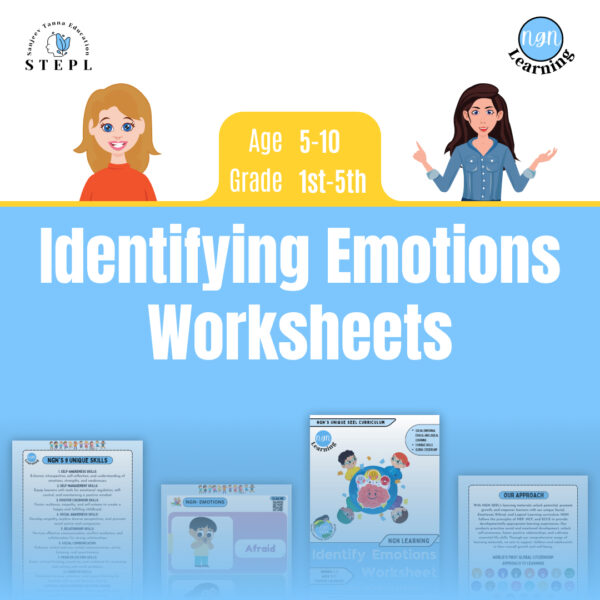 NGN Learning’s Identifying Emotions Worksheets