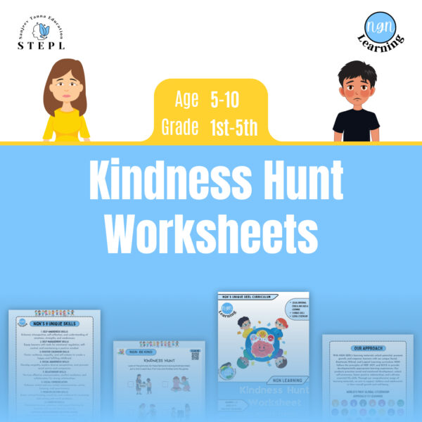 NGN Learning’s Kindness Hunt Worksheets