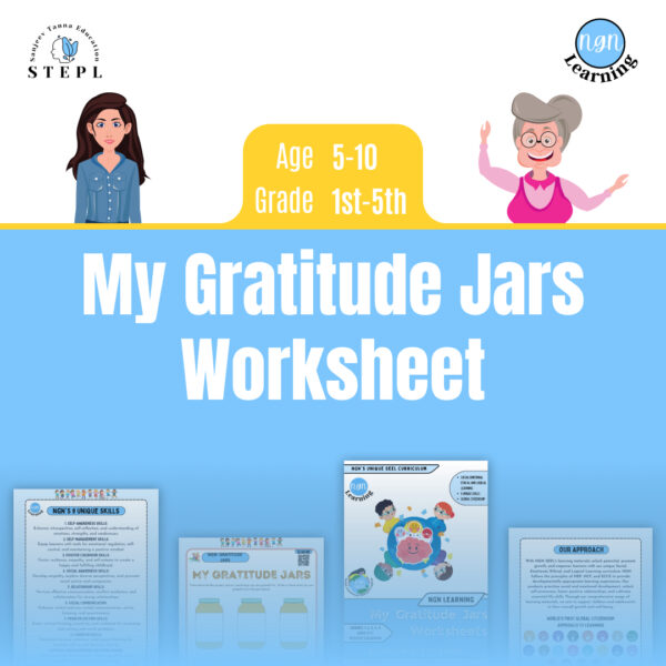 NGN Learning’s My Gratitude Jars Worksheet