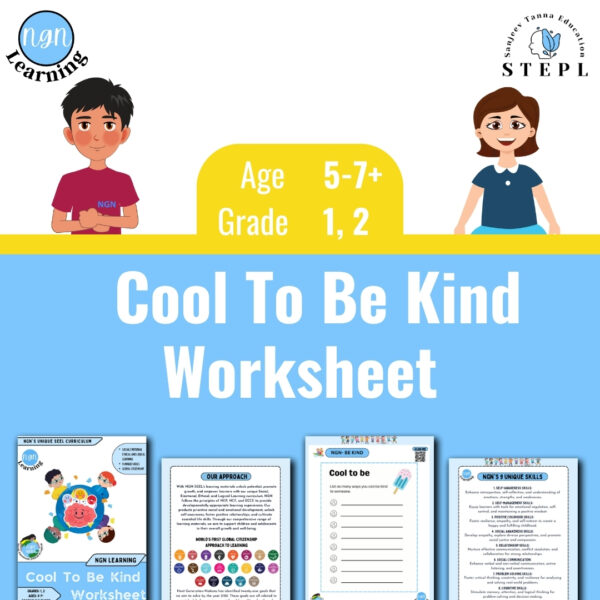 NGN Learning’s Cool To Be Kind Worksheet