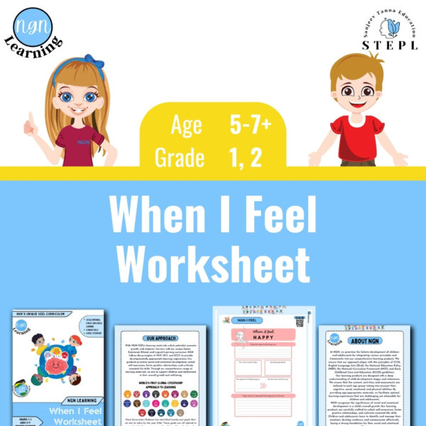 NGN Learning’s When I Feel Worksheets