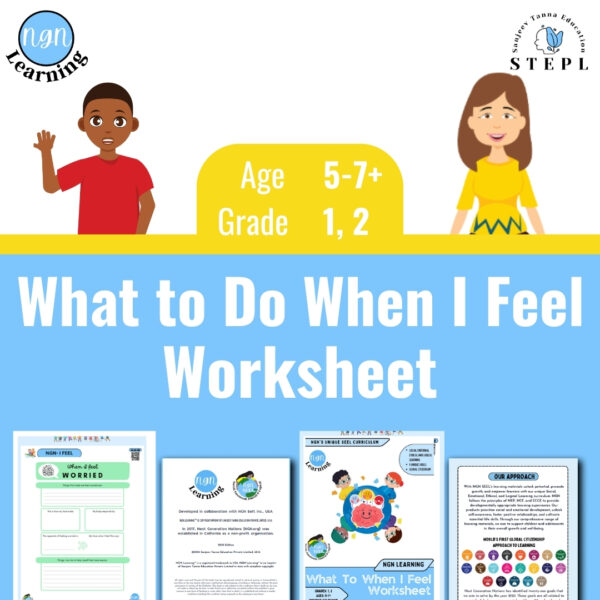 NGN Learning’s What to Do When I Feel Worksheets