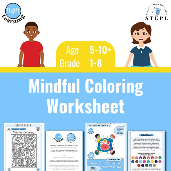 NGN Learning’s Mindful Coloring Worksheets