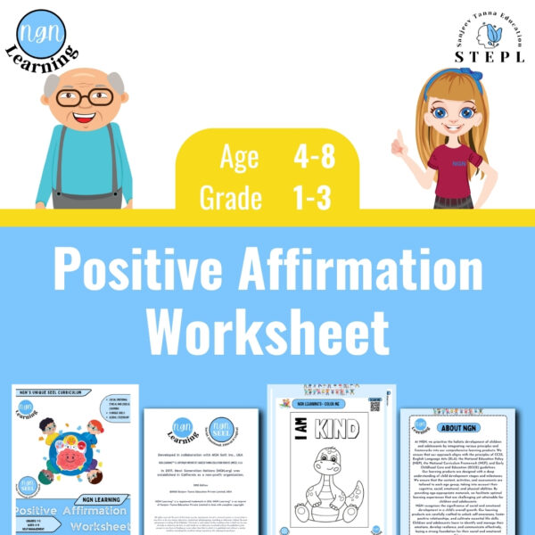 NGN Learning’s Positive Affirmation Worksheets