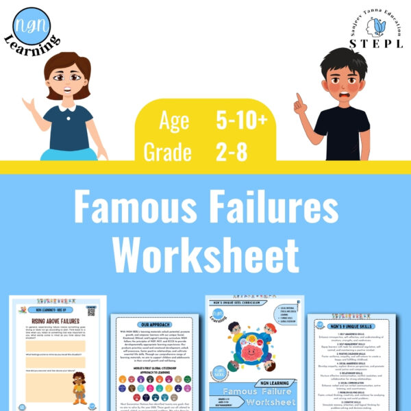 NGN Learning’s Famous Failures Worksheets