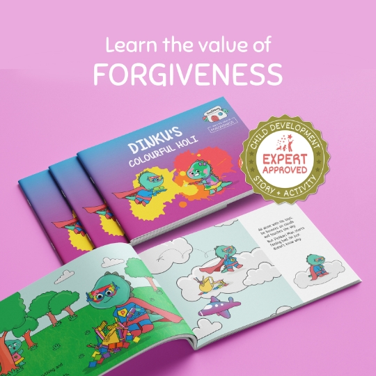 Dinku’s Colourful Holi: Learn to Forgive