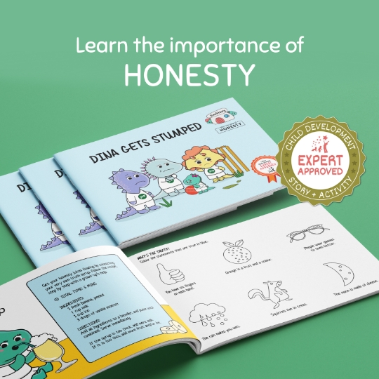 Value of Honesty : Dina Gets Stumped Book