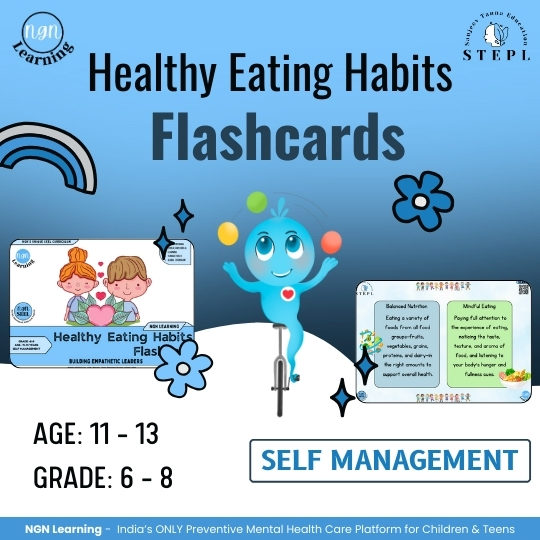 Healthy Eating Habits Flashcard