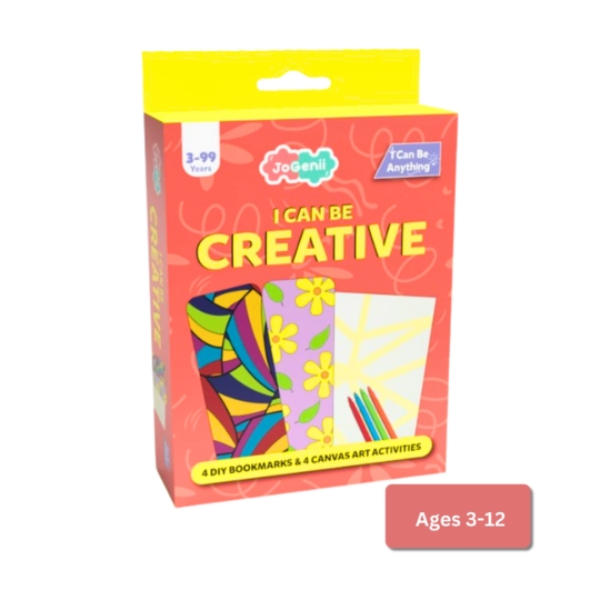 JoGenii I Can Be Creative – JoGenii’s Mini DIY Kit | Ages 3-12 | Return Gift, Travel Friendly