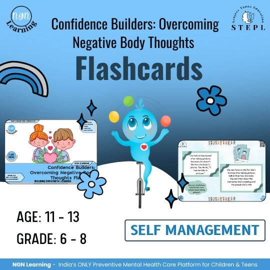 Confidence Builders: Overcoming Negative Body Thoughts Flashcards