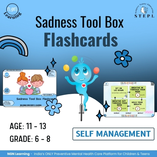 Sadness Tool Box Flashcards