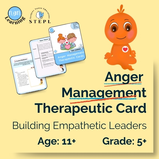 Anger Management Therapeutic Card