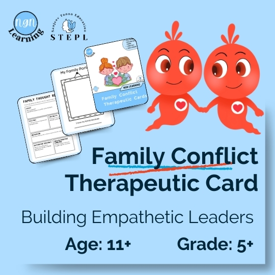 Family Conflict Therapeutic Card