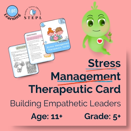 Stress Management Therapeutic Card