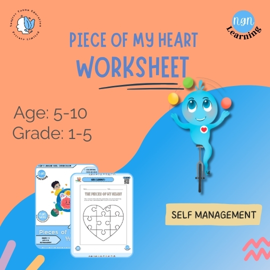 NGN Learning’s Piece of My Heart Worksheets