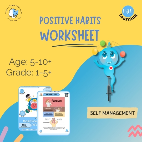 NGN Learning’s Positive Habits Worksheet