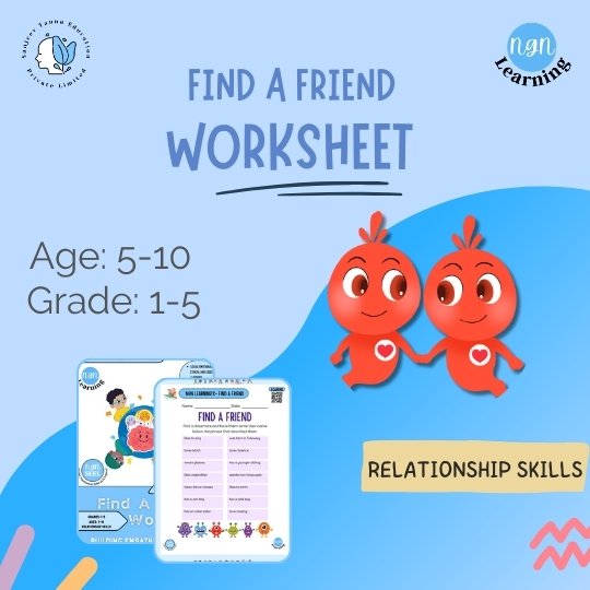 NGN Learning’s Find a Friend Worksheet