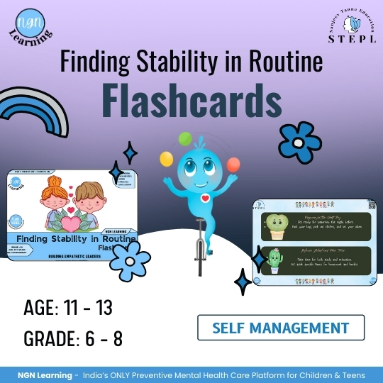 Finding Stability in Routine Flashcards