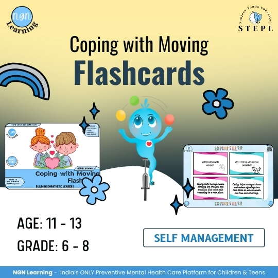 Coping with Moving Flashcards