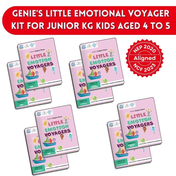 Genie’s Little Emotional Voyager Kit for Junior KG Kids Aged 4 to 5