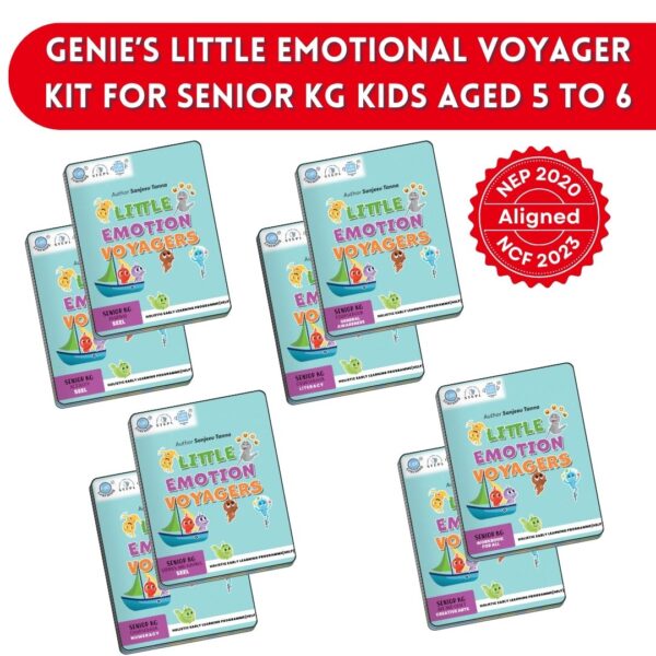 Genie’s Little Emotional Voyager Kit for Senior KG Kids Aged 5 to 6