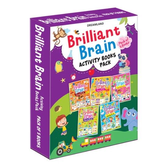 Brilliant Brain Activity Book – 5 Titles