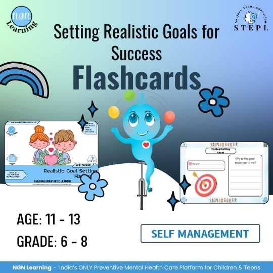 Setting Realistic Goals for Success Flashcards