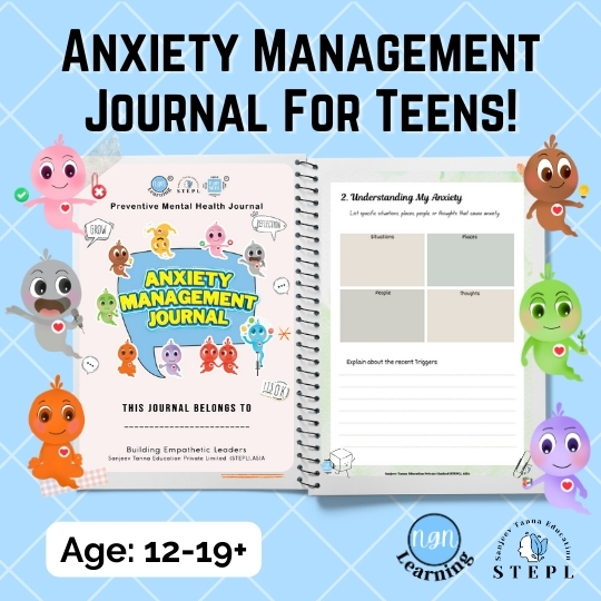 Anxiety Management Journal For Teens!