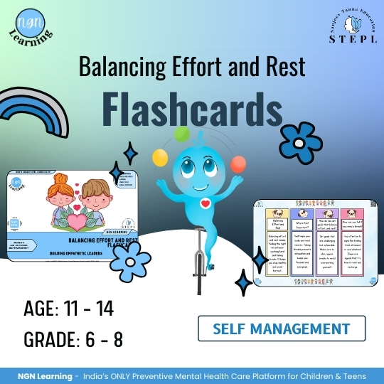 Balancing Effort and Rest Flashcards